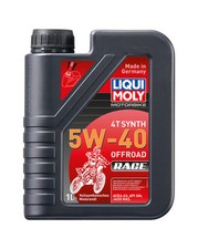 Aceite lubricante para motor 1L 100% sintético 4T Synth 5W-40 Off road Race 3018