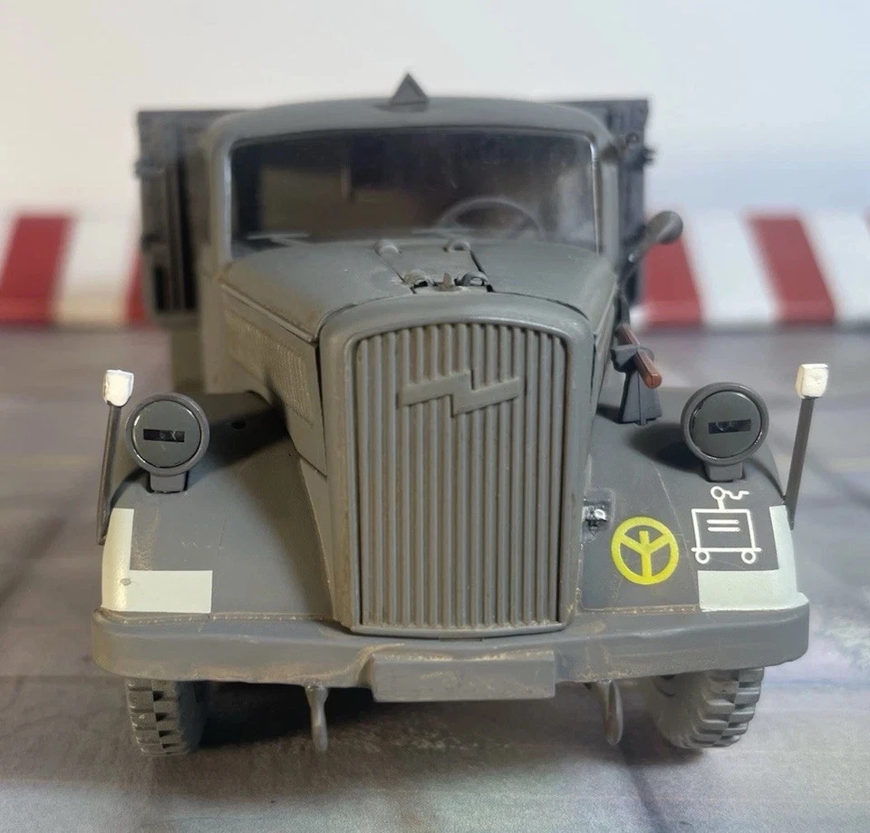 Camión de carga alemán Opel Blitz Segunda Guerra Mundial raro 1/32 siglo XXI propietario original LEER Foto 3 de 4