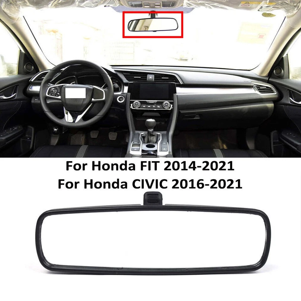 Interior Rear View Mirror For Honda FIT CIVIC 2016-2021 2020 76400-T5A-J01 Foto 2 de 4