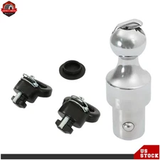 Puck System 60638 2-5/16" Gooseneck Ball & Safety Chain Anchor Kit 38000 lbs