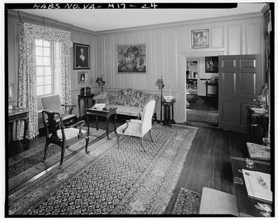24. LOOKING EAST DRAWING ROOM - Toddsbury, Vicinity State Routes 622 & 3-14