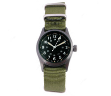 US Army Service Watch, Vietnam, green strap - Ailager&reg; replica