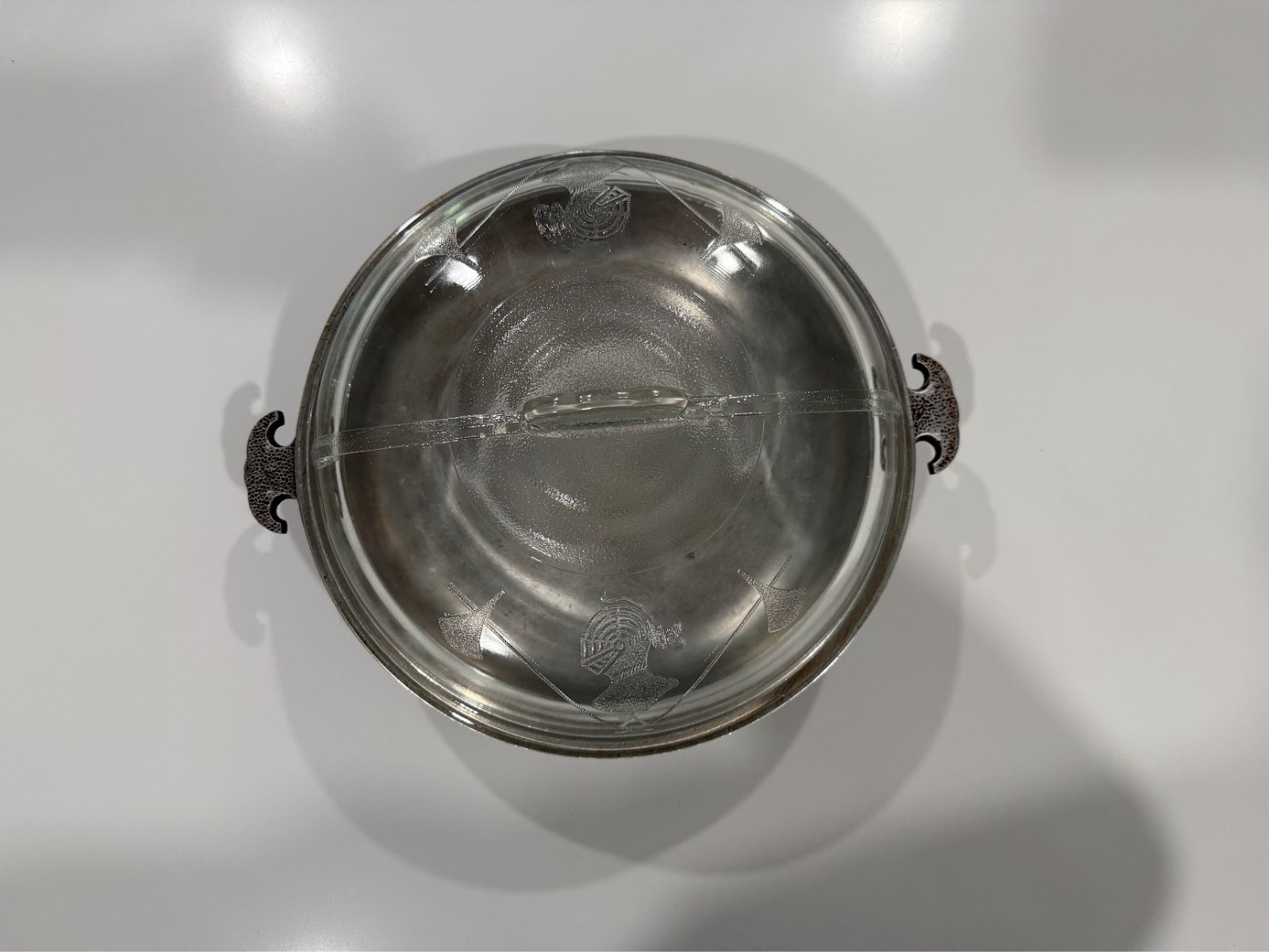 Guardian Service Cookware Vintage Roaster Fryer w/ Original Glass Lid