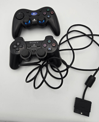 Logitech G-X2D11 PlayStation 2 PS2  Controller + Sony PS2 SCPH-10010 Lot