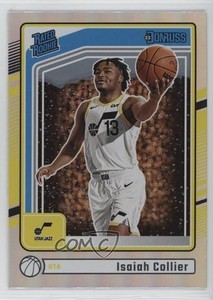 2024-25 Panini Donruss Rated Rookie Holo Winter Isaiah Collier #237 Rookie RC