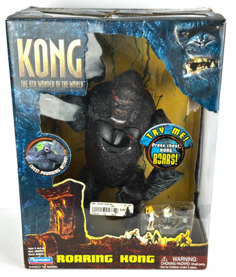 King Kong ROARING KONG 8th Wonder of the World  11'' 2005 Playmates