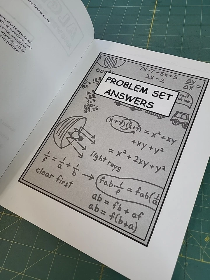 Teaching Textbooks Algebra 1 Answer Key and Test Bank Homeschool - Image 4 of 4
