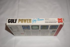 Greg Norman's Golf Power (Nintendo NES) Complete in Box CIB