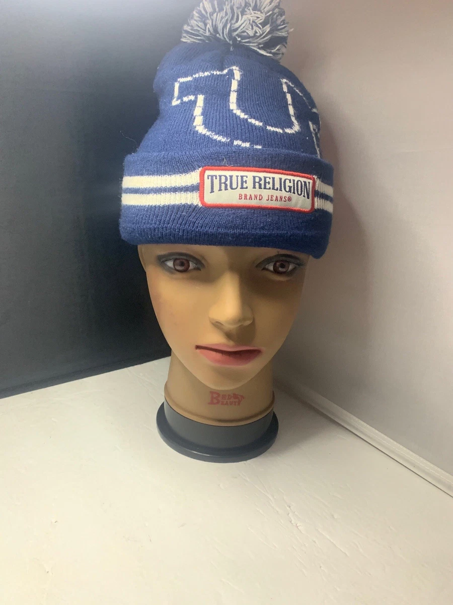 True Religion Blue Beanie Hats for Men for sale | eBay