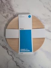 Room Essentials melamine salad plates  BPA Free 8.5" /4 Pack