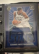 2024 Panini Donruss Optic - Winner Stays Giannis Antetokounmpo #4 Blue