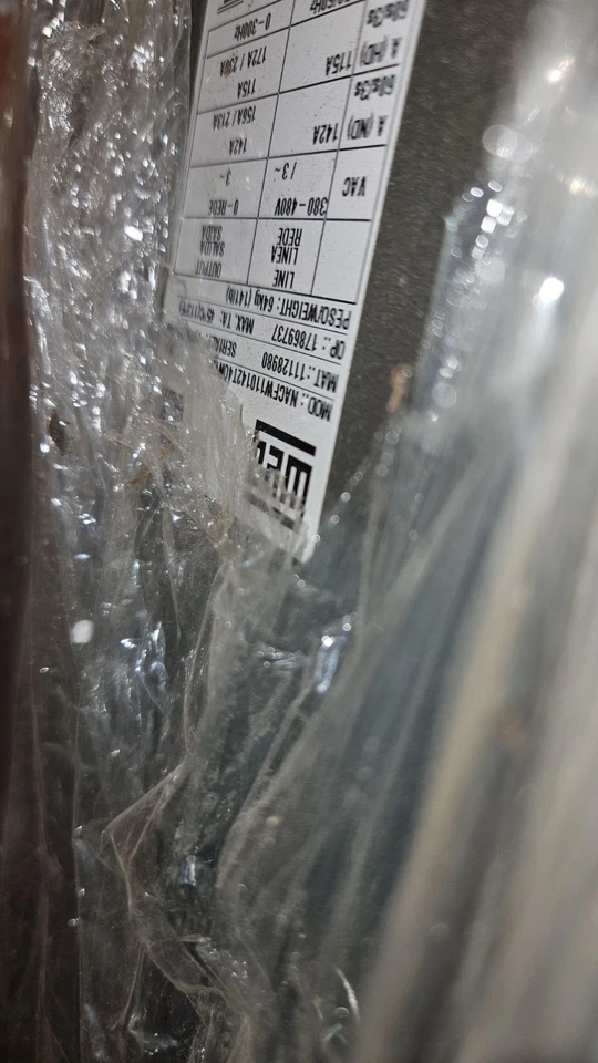 😎 WEG 125 HP CFW11 VARIABLE FREQUENCY DRIVE  INVERTER 480 VAC NACFW110142T40N1Z - Image 4 of 4