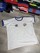 Vintage Retro Adidas Dinamo Zagreb 1977-78 Home Jersey Shirt Men’s Size S-M