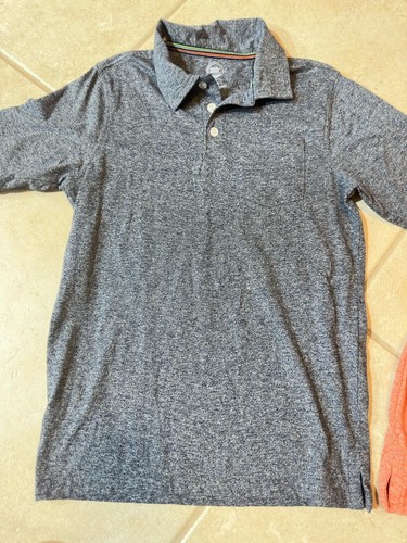 2 Boys Collared Shirts Polo School Uniform Blue Red Lot Golf Tops Size 10-12 - Picture 3 of 5