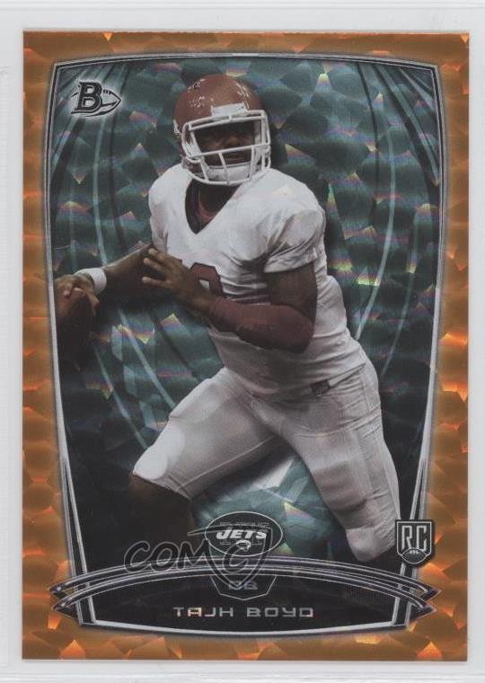 Tajh Boyd Bowman Rookies #99 Orange Ice