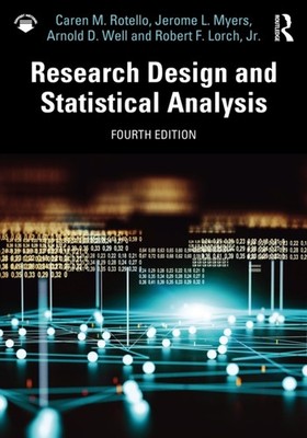 RESEARCH DESIGN AND STATISTICAL ANALYSI by ROTELLO CAREN M. Paperback Self Help