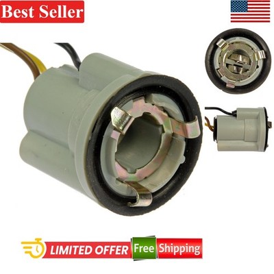 Electrical Socket Assembly 3-Wire Gray 7/8 In Focal Length for Front/Rear