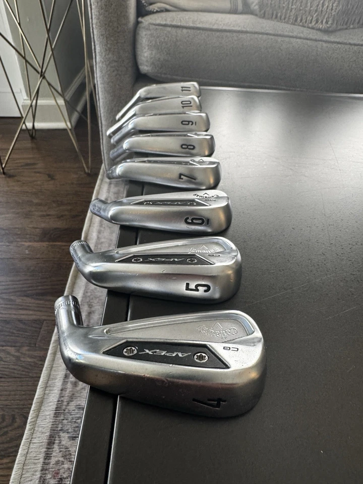 Callaway Apex MB 24/Apex CB 24 Combo Iron Set 4-11 HEAD ONLY - Image 3 of 3