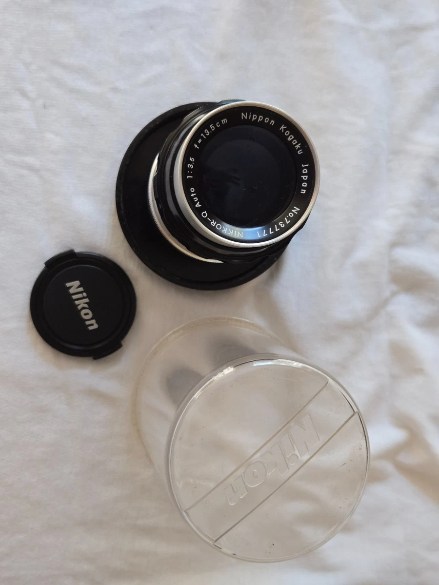Nikon NIKKOR f/3.5 Camera Lenses 135mm Focal for sale - eBay