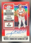 Toumani Camara 2023-24 Panini Contenders Optic #107 Rookie Ticket Auto Red /99