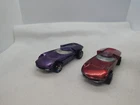 New ListingHot Wheels Redline Lot Of 2 TurboFire  Purple & Red W/ White Interior Vintage