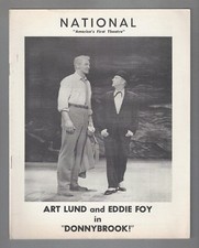 Eddie Foy "DONNYBROOK!" Art Lund / Susan Johnson 1961 FLOP Tryout Playbill
