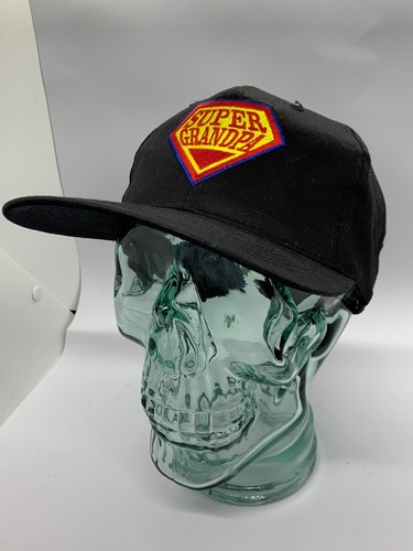 Vintage Super Grandpa Snapback Hat 