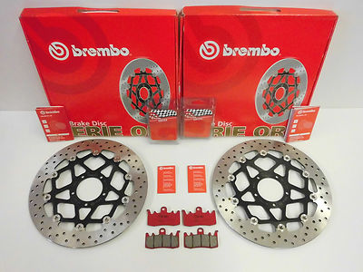 Brembo Bremsscheiben Bremse vorne + Bremsbeläge Ducati 899 955 959 Panigale