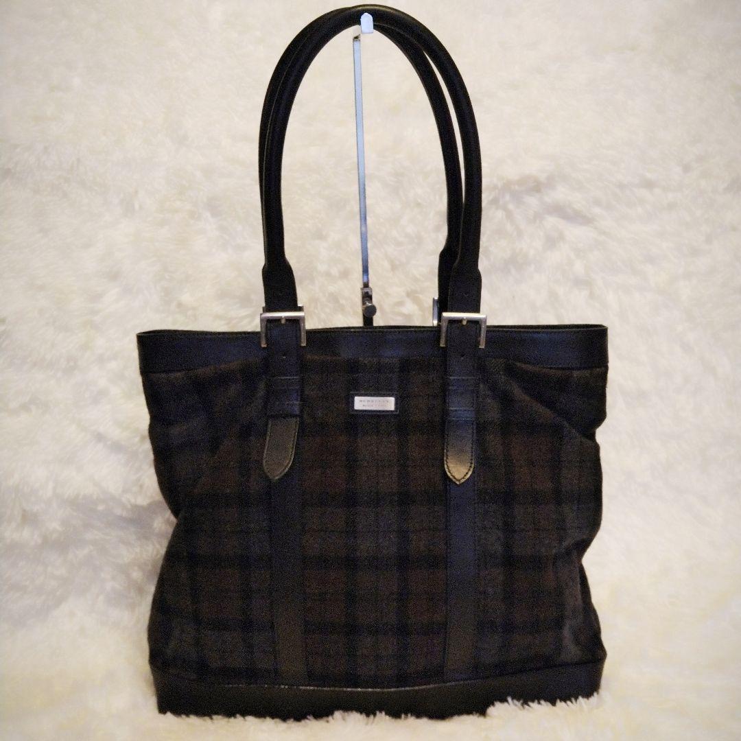 小物 Burberry Black label BURBERRY BLACK LABEL Shoulder Bag Nova Check LOGO Black Belt