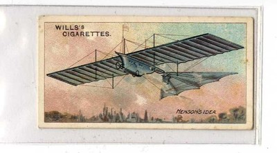 (Ja4545-100) Wills Schraubstock Regal, Luftfahrt (schwarz), Hensons Idee, 1910 #28