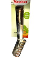 Metaltex Spaghettizange Aus Edelstahl 20 Cm Silber