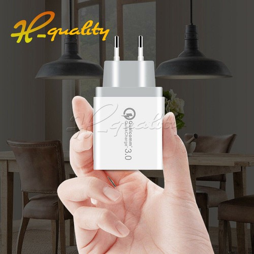 Quick Charge QC 3.0 30W 3 Ports USB Wall Charger Power Adapter for Smart Phone
