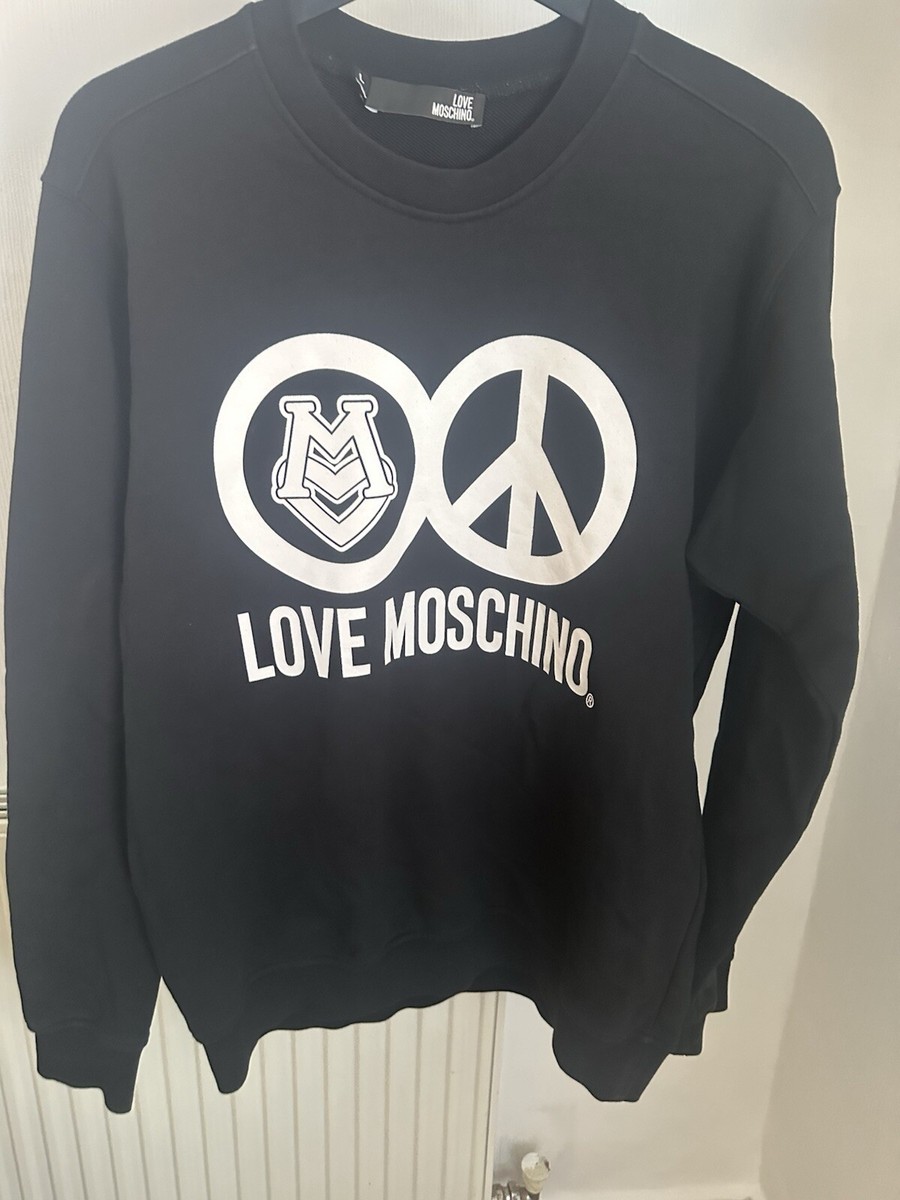Mens Jumper Moschino Peace Jumper Moschino Jumpers Sale Love