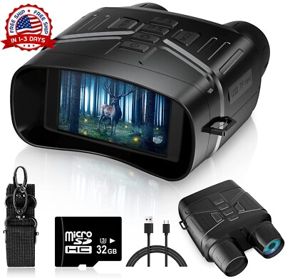 binoculares digitales de visión nocturna por infrarrojos foto HD