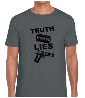 THE TRUTH HURTS HERREN T-SHIRT COOL MODE DESIGN SWAG DOPE TOP HIPSTER NEU