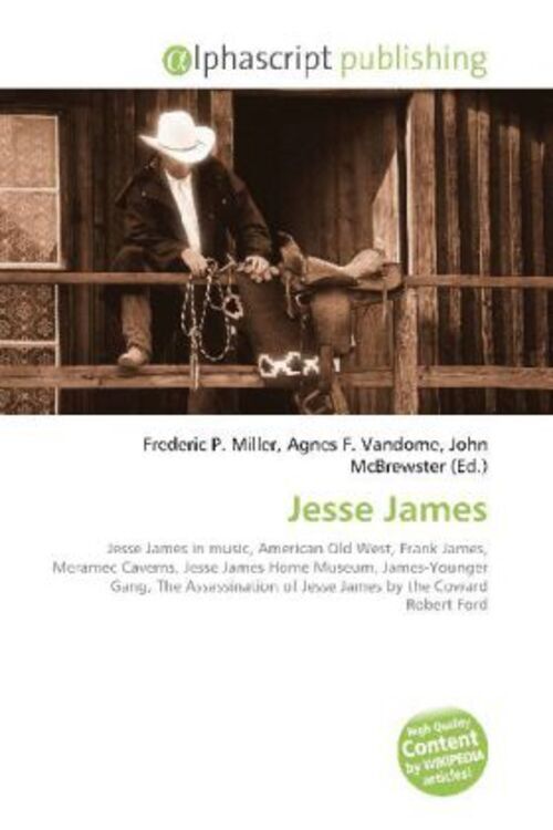 Frederic P. Miller (u. A.) | Jesse James | Taschenbuch | Englisch