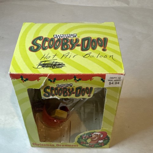Cartoon Network Vintage 2000 Scooby-Doo Christmas Ornament Hot Air Balloon - Picture 9 of 10