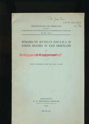 ''Remarks on Mytilus Edulis L. in Raised Beaches in East Greenland,Meddelelser om