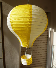 Deko Heißluftballon, Lampion Lampenschirm, Ø 30cm