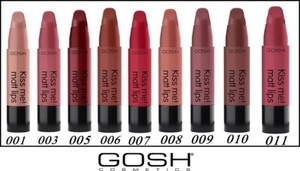 gosh matte lipstick
