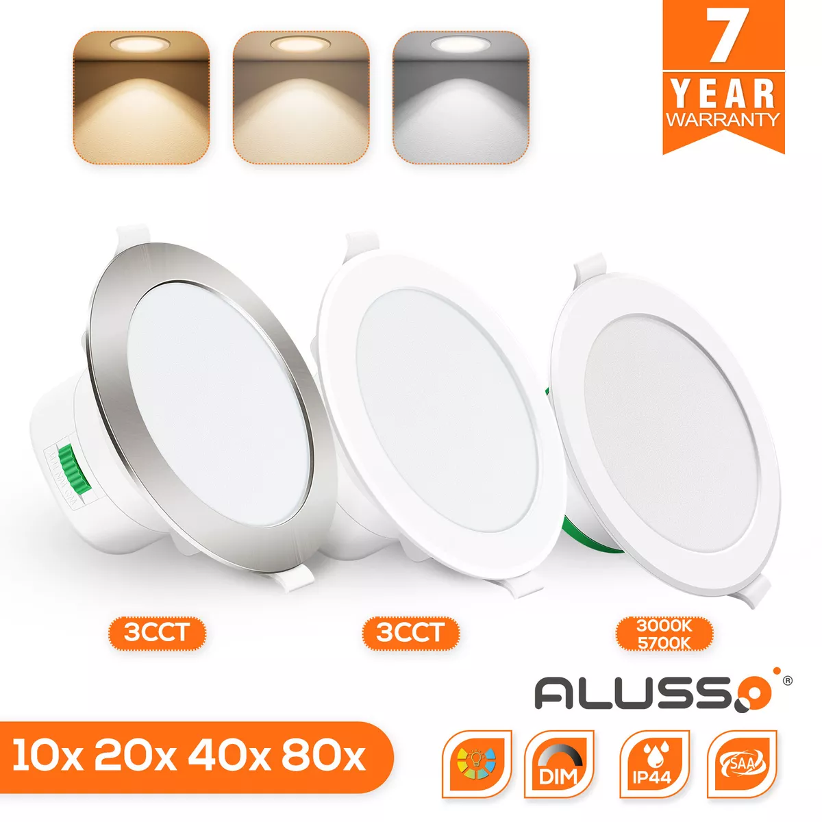 Led downlight ip44 outlet