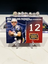 Tom Brady 2008 Topps Insert Dynasty Tribute #DYN-TB Patriots INVEST GOAT HOF
