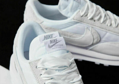 SACAI X NIKE LDWAFFLE WHITE TRAINERS SNEAKERS SCHUHE