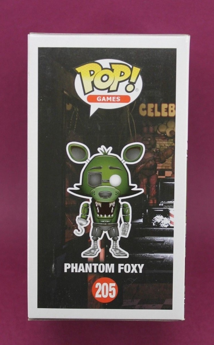 FUNKO POP GAMES FIVE NIGHTS AT FREDDY'S #205 PHANTOM FOXY