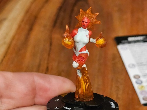 MZ04 Marvel Heroclix House of X Set Binary #072 Chase repariert mit Karte - Bild 15 von 17