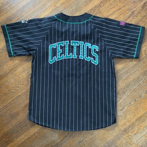 boston celtics baseball jersey