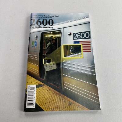 2600 The Hacker Quarterly Magazine Spring 2005 / Hacking Technology, Security