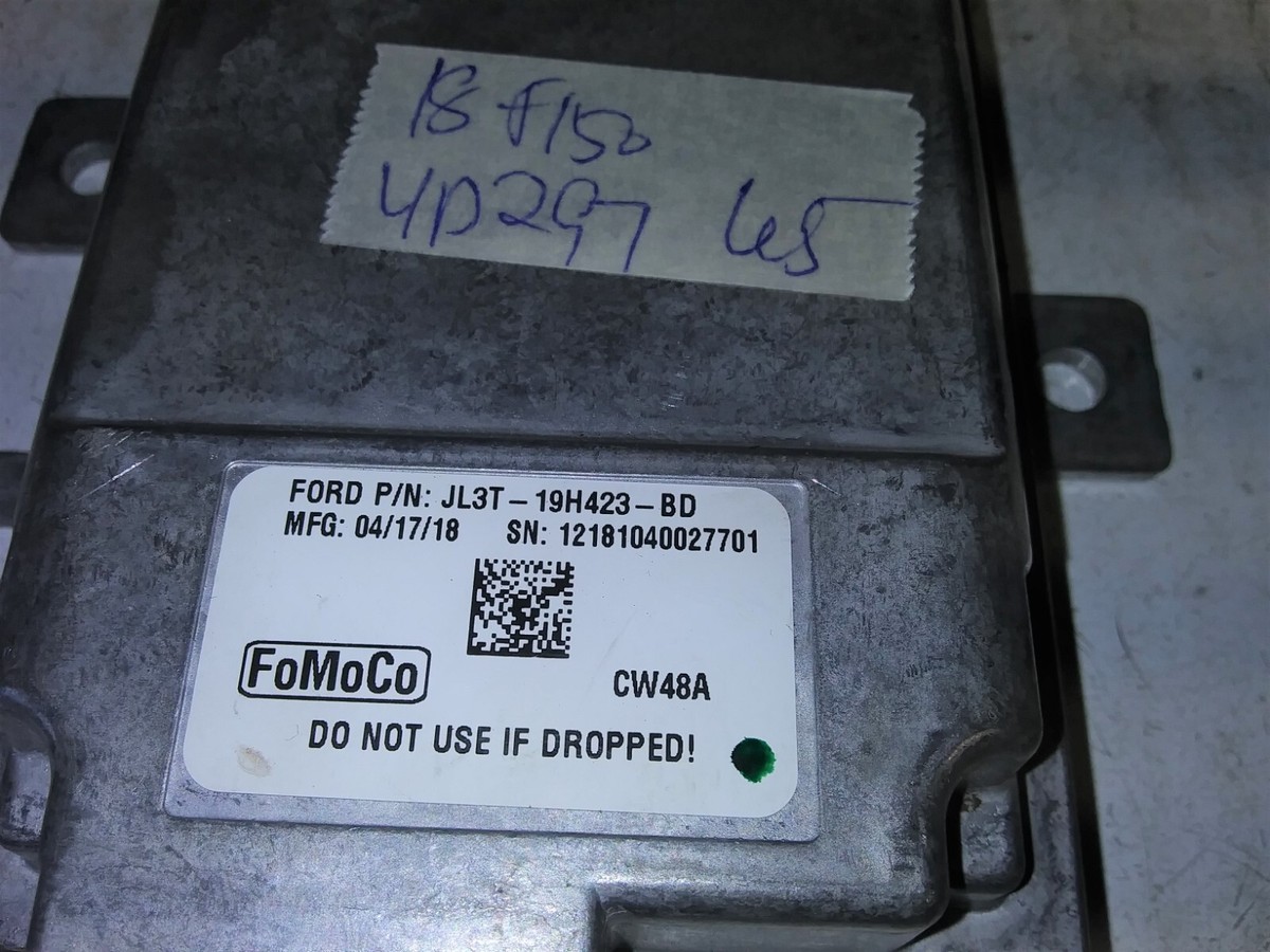 トリプルバンド受信機 リモコン付きスタンダード中古です。車用 JL3T-19H423-BD Driver Assist Control Module 2018 Ford F150 F-150