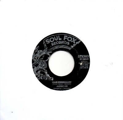 Jackie Lee-Your personality/Fred Smith Orchestra-Personality Theme:Re-Issue