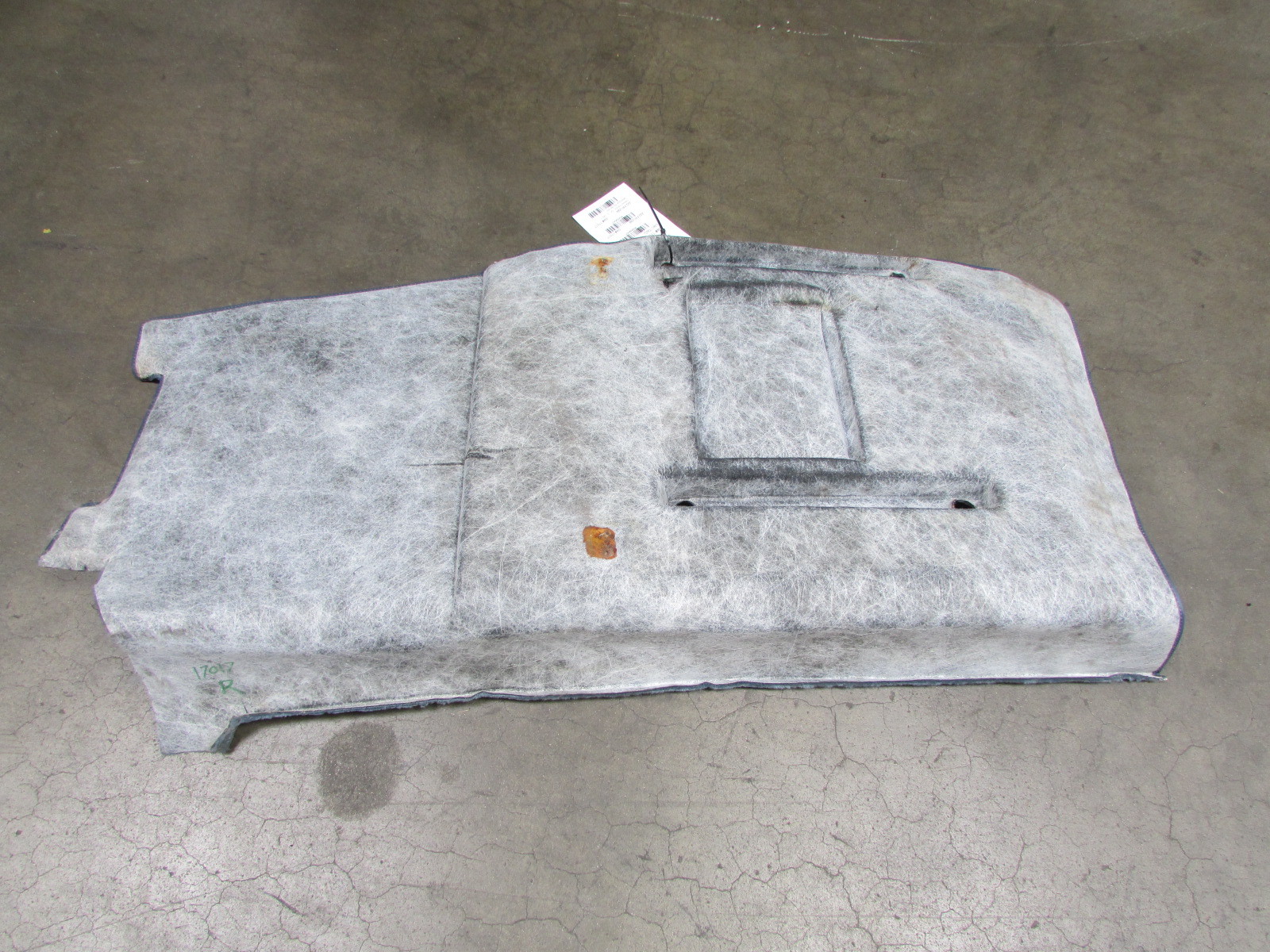 Ferrari 550, RH, Right Front Carpet, Faded Blue, Used, P/N 651435
